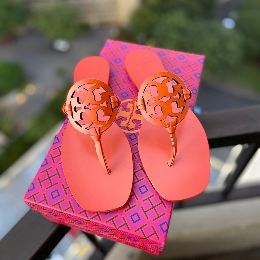 New Tory Burch Miller Square - Toe Sandals